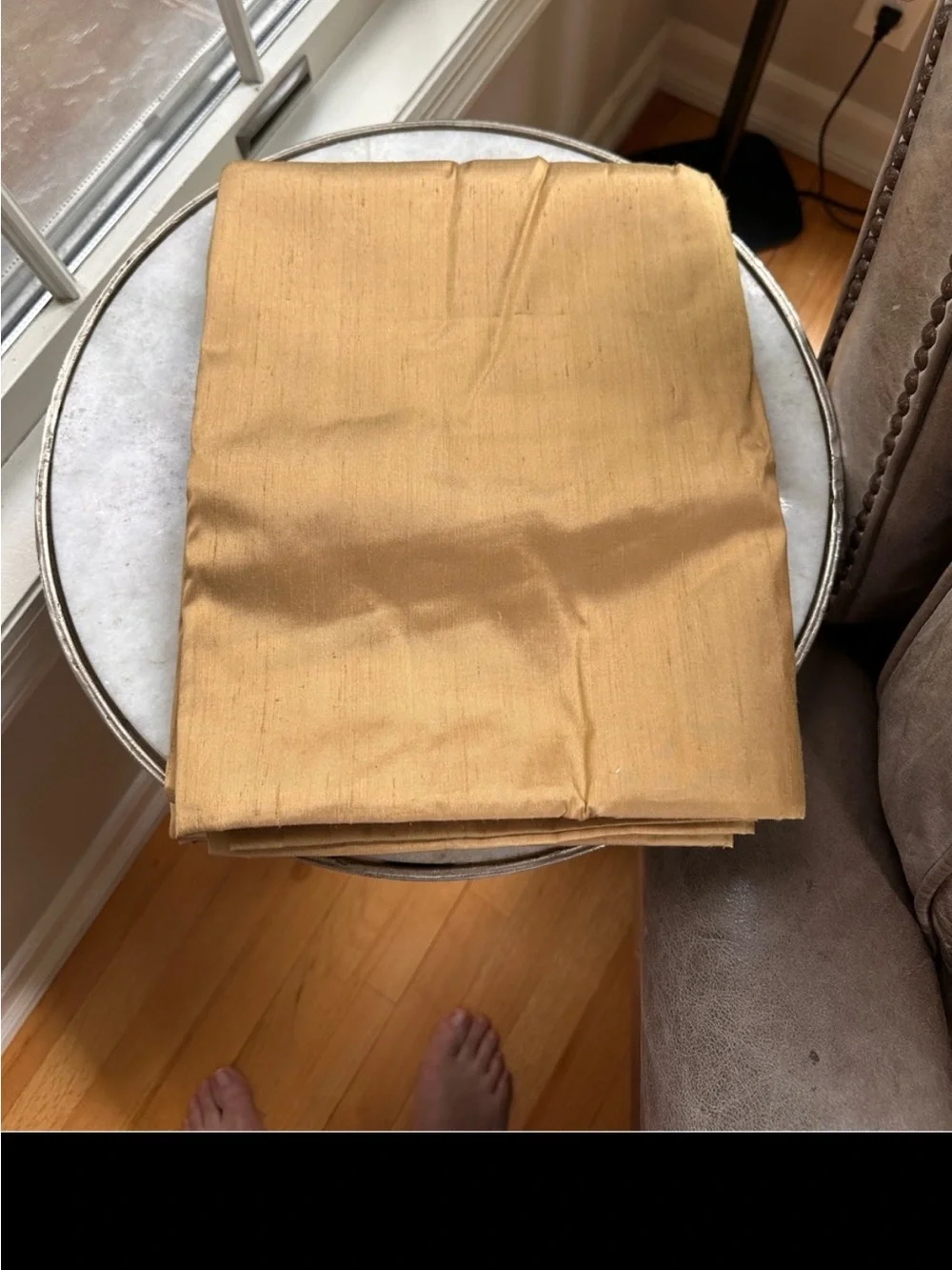 Pottery Barn Silk Dupioni Panel